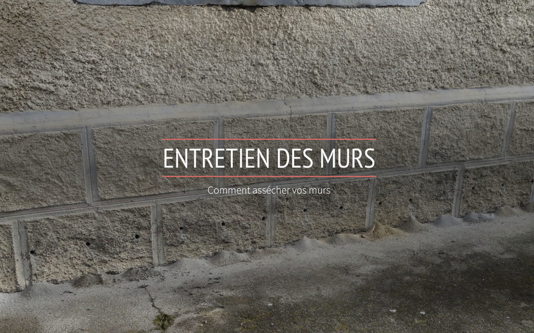 ENTRETIEN DES MURS