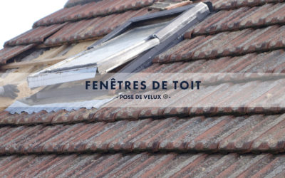 POSE DE FENÊTRES DE TOIT