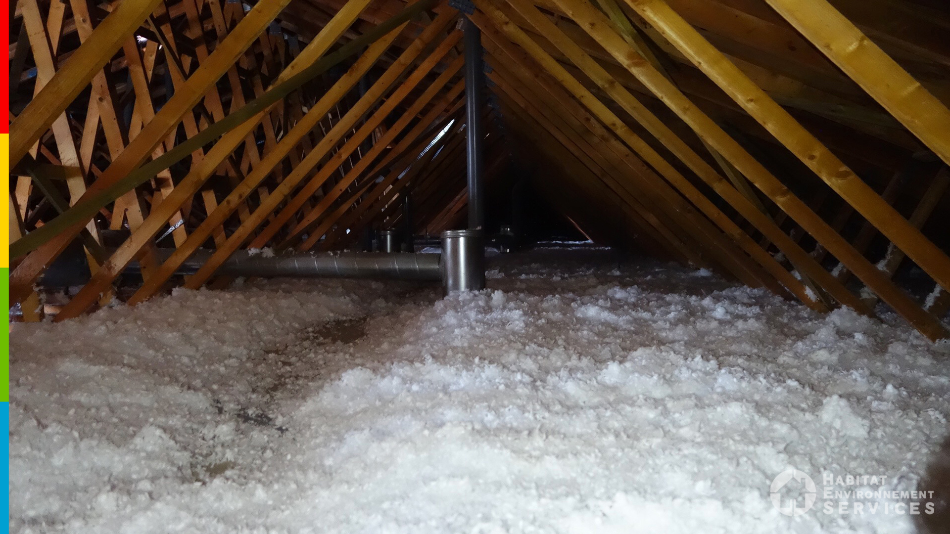 Laine de verre soufflée Isolation par soufflage