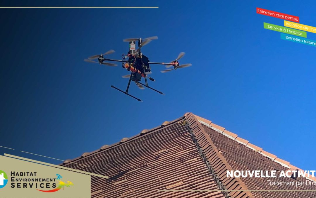 Traitement par drone